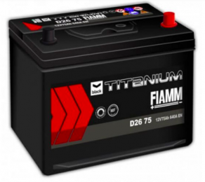 Fiamm 75 Ah R+ Asia D26