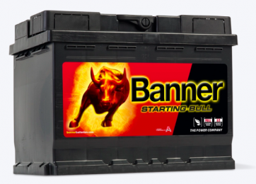 Banner 12V 60 Ah R+ Euro